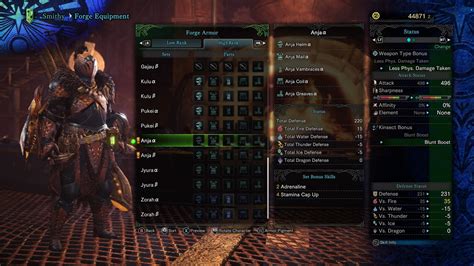 armi lv 8 monster hunter world|MHW: High Rank Armor .